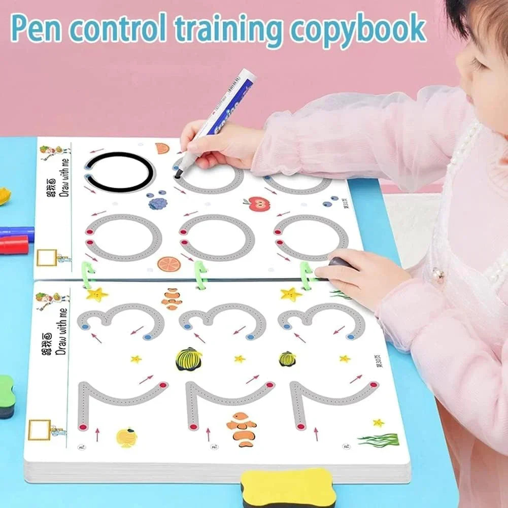 Kleurboek voor Volwassenen met Interactieve Schrijfoefeningen