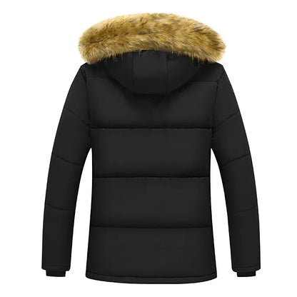 Herense Winterparka met Capuchon Warm en Waterdicht