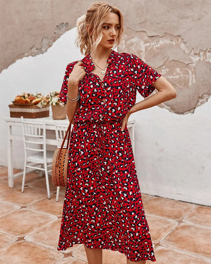 Vrouwelijke Comfortabele Zomerjurk Sophia