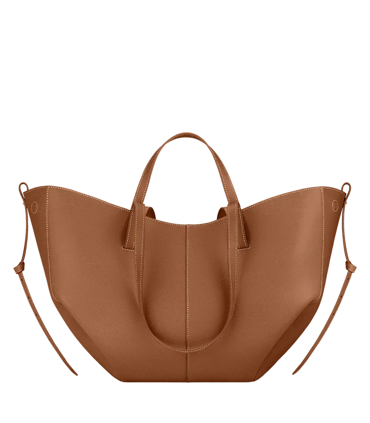 Ruime Vegan Leren Shopper Tas – Elegant en Praktisch