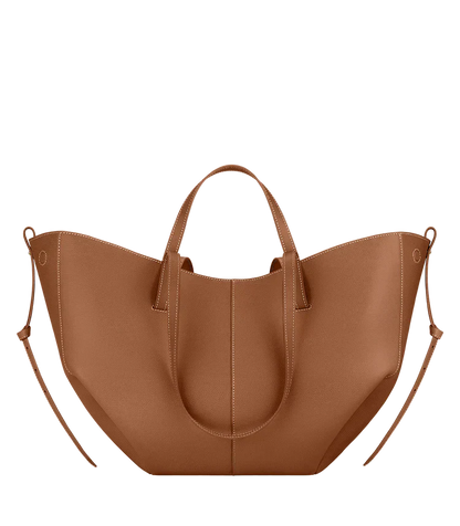 Ruime Vegan Leren Shopper Tas – Elegant en Praktisch