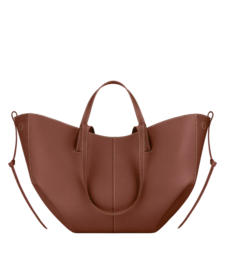Ruime Vegan Leren Shopper Tas – Elegant en Praktisch