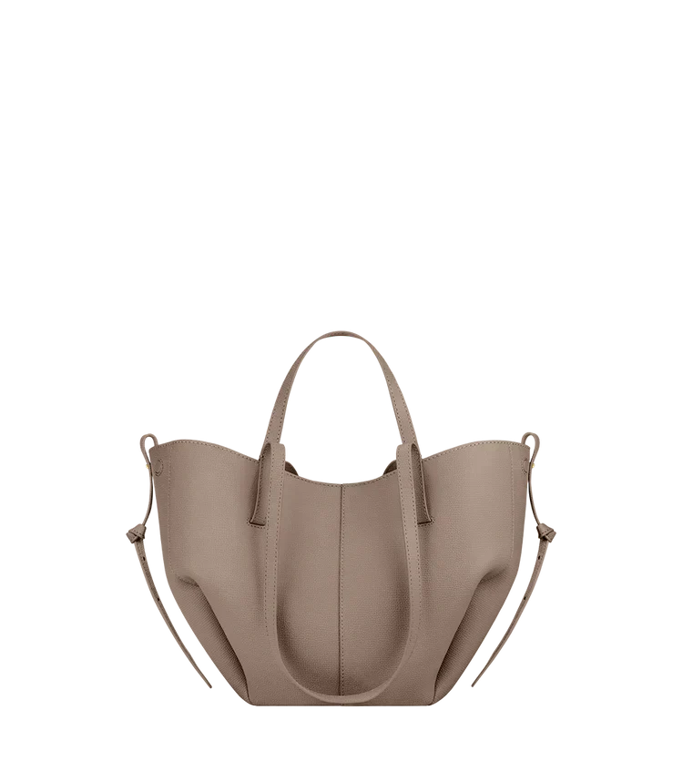 Ruime Vegan Leren Shopper Tas – Elegant en Praktisch