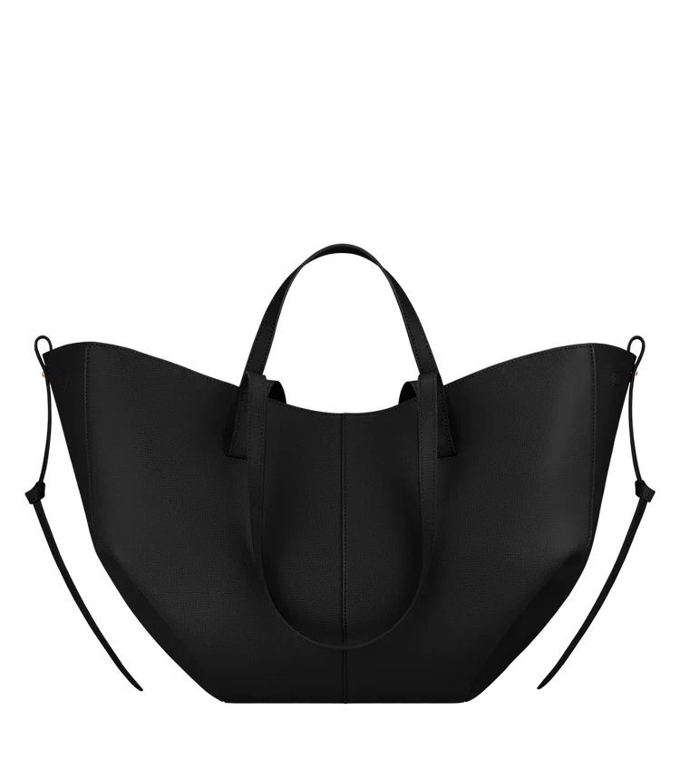 Ruime Vegan Leren Shopper Tas – Elegant en Praktisch