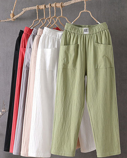 Vrouwelijke Broek Comfortabel en Stijlvol - Mode Vibes