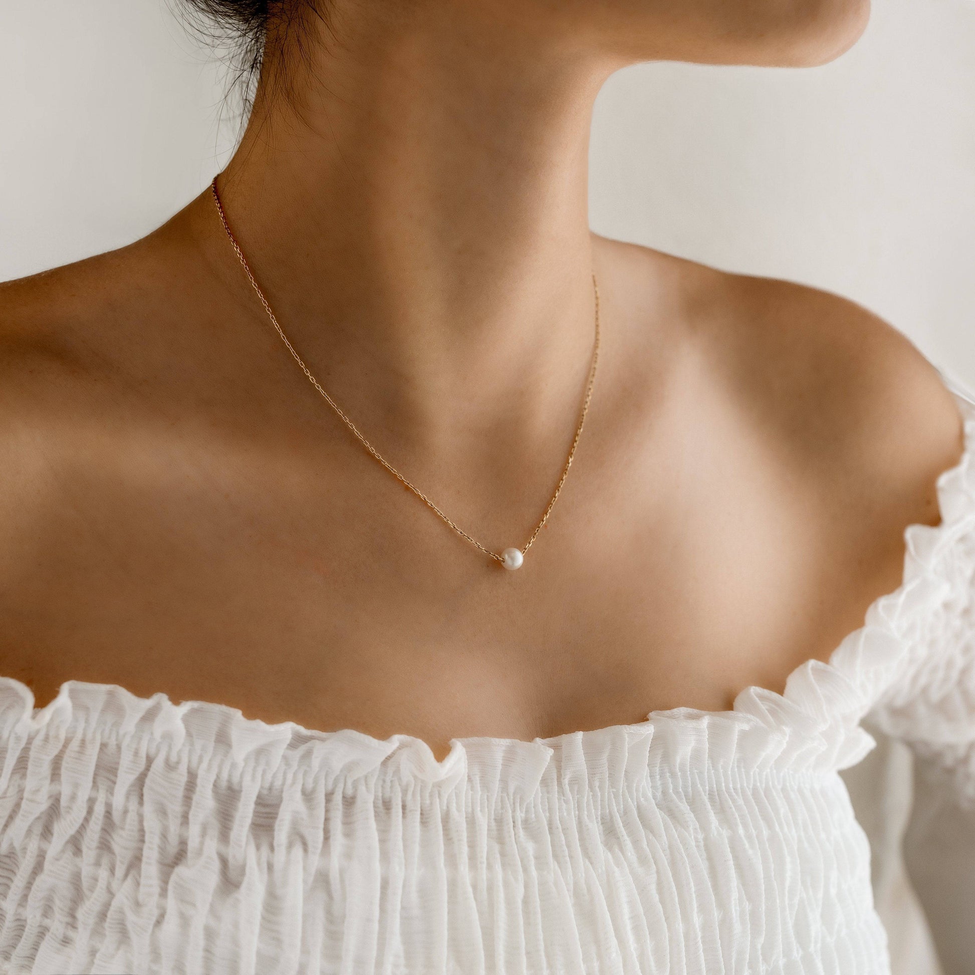 Parelketting Zee Blauw Sieraden voor Vrouw - Mode Vibes