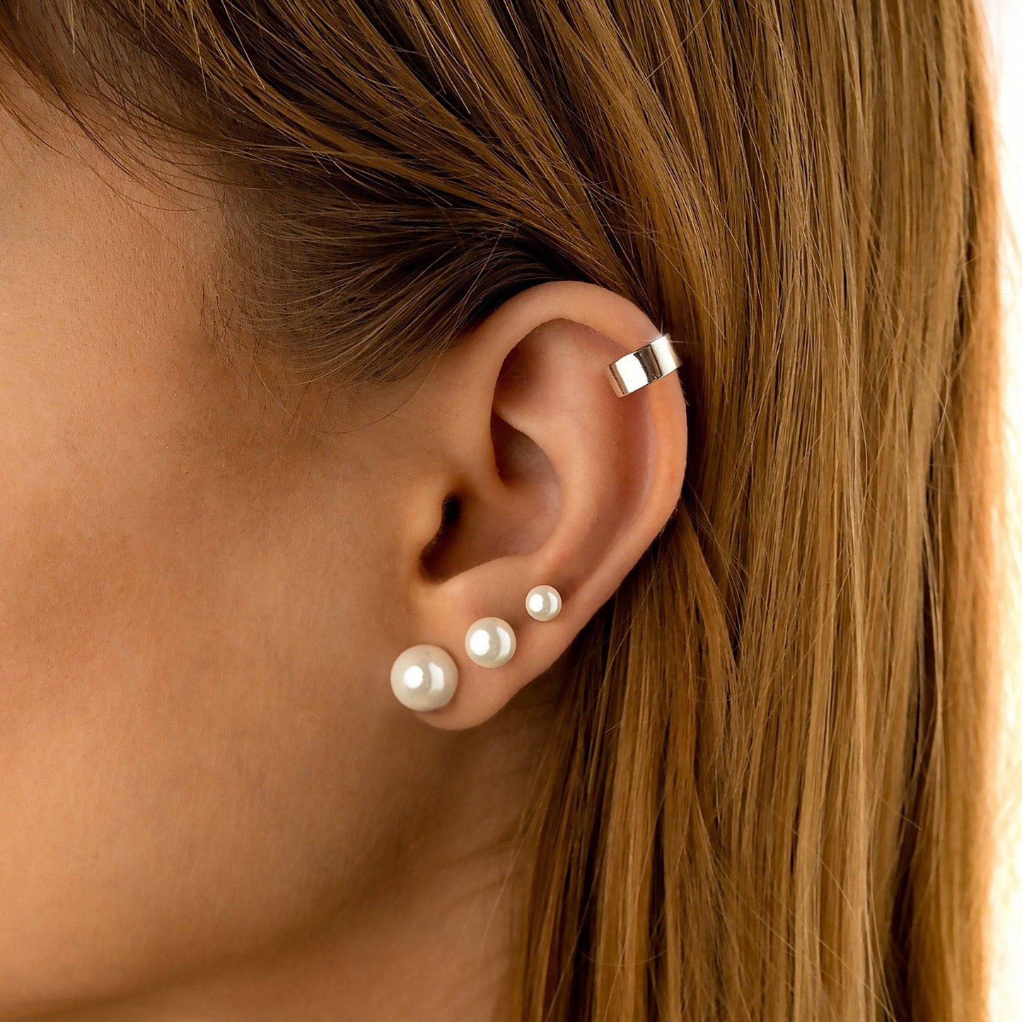 Parel Oorknopjes Stijlvol Modern Elegant