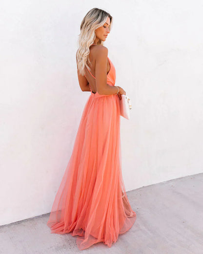 Maxi Jurk Vloeiend Zomerjurk Lily Stijl