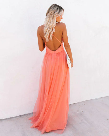 Maxi Jurk Vloeiend Zomerjurk Lily Stijl