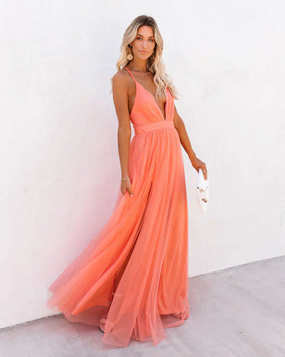 Maxi Jurk Vloeiend Zomerjurk Lily Stijl - Mode Vibes