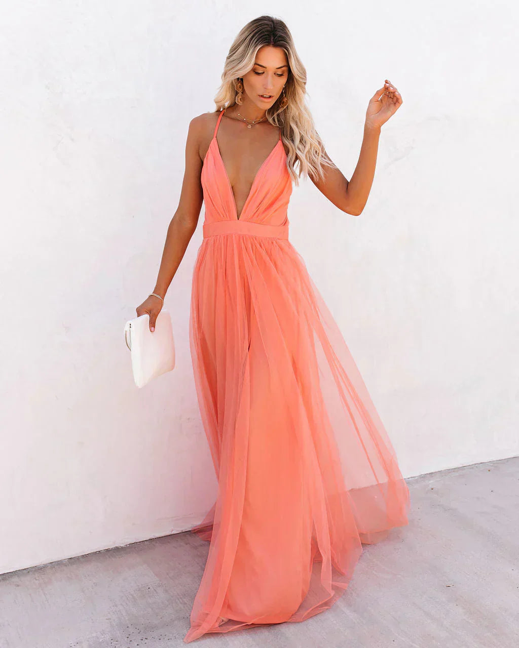 Maxi Jurk Vloeiend Zomerjurk Lily Stijl