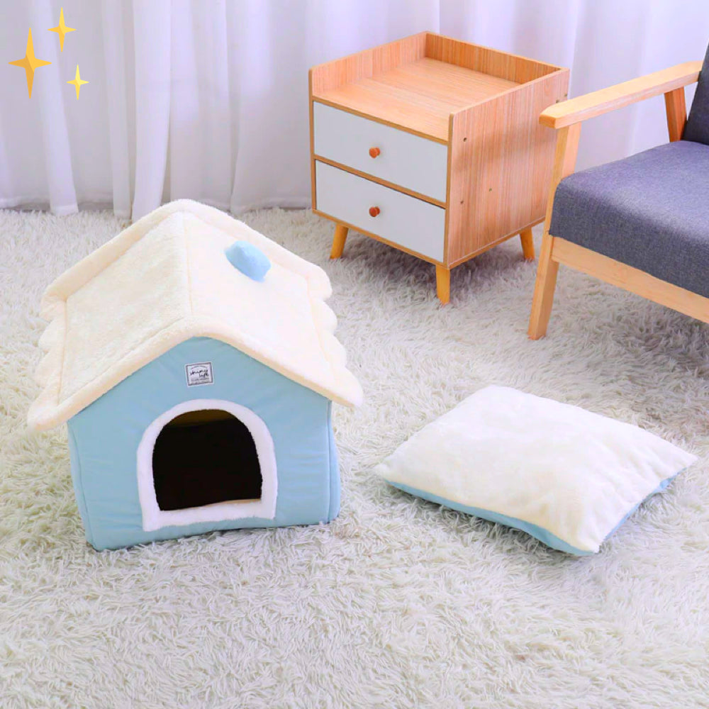 Zachte Honden en Kattenhuisjes - Comfortabel Dierenhuisje voor Thuis