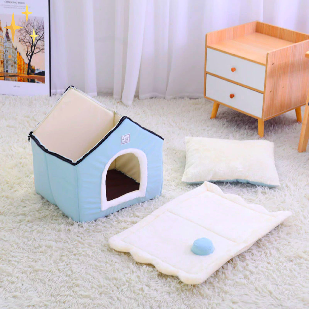 Zachte Honden en Kattenhuisjes - Comfortabel Dierenhuisje voor Thuis