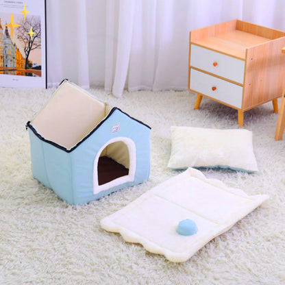 Zachte Honden en Kattenhuisjes - Comfortabel Dierenhuisje voor Thuis