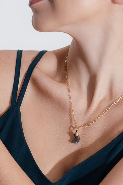 Edelsteen Ketting Maansteen Celestina Genezend