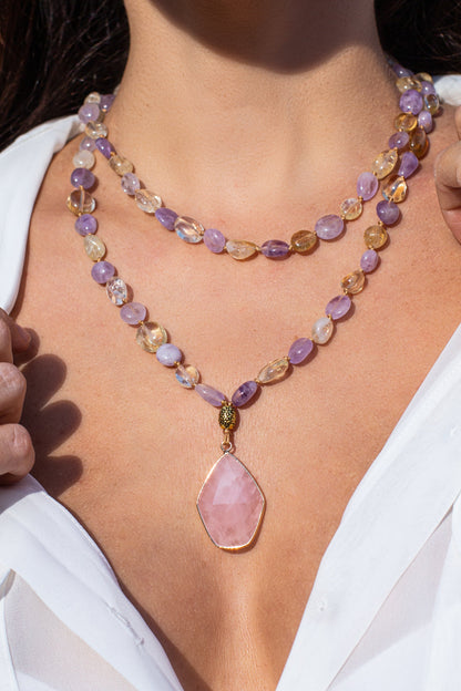 Mala Ketting met Edelsteen voor Meditatie en Rust