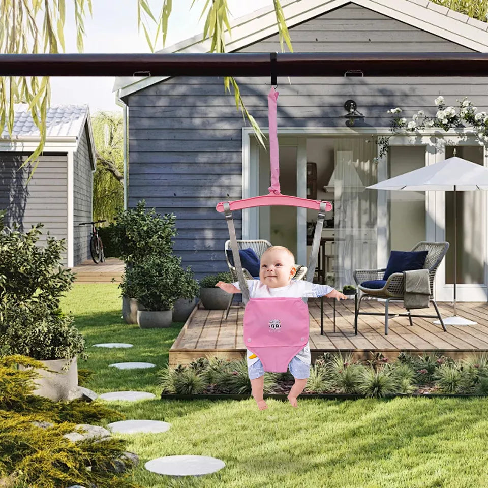 Baby Schommel voor Deur met Veiligheidsbeugel