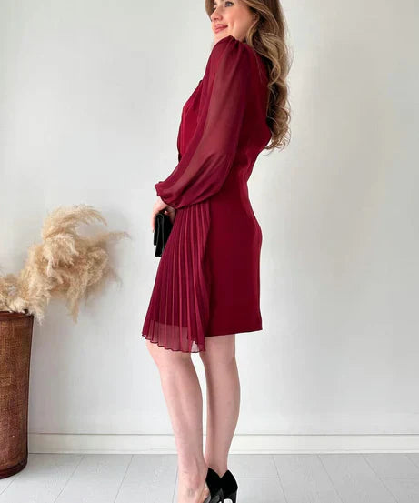 Cianna | Vestito a pieghe