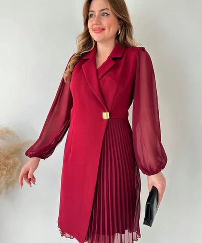Cianna | Vestito a pieghe