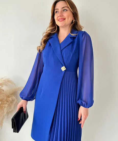 Cianna | Vestito a pieghe