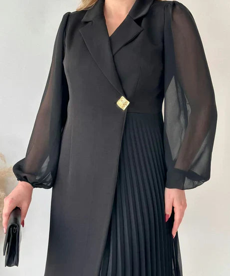 Cianna | Vestito a pieghe