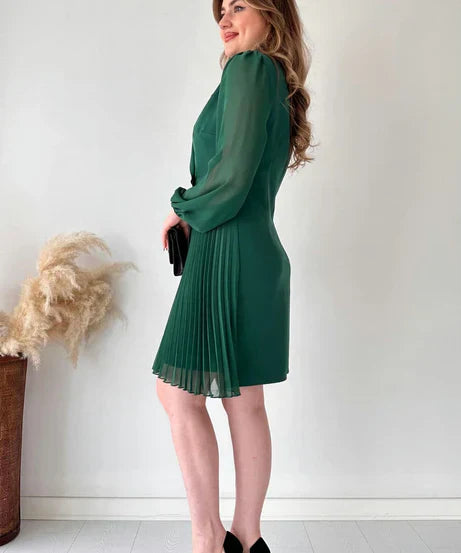 Cianna | Vestito a pieghe