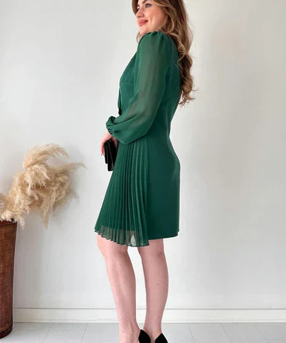 Cianna | Vestito a pieghe
