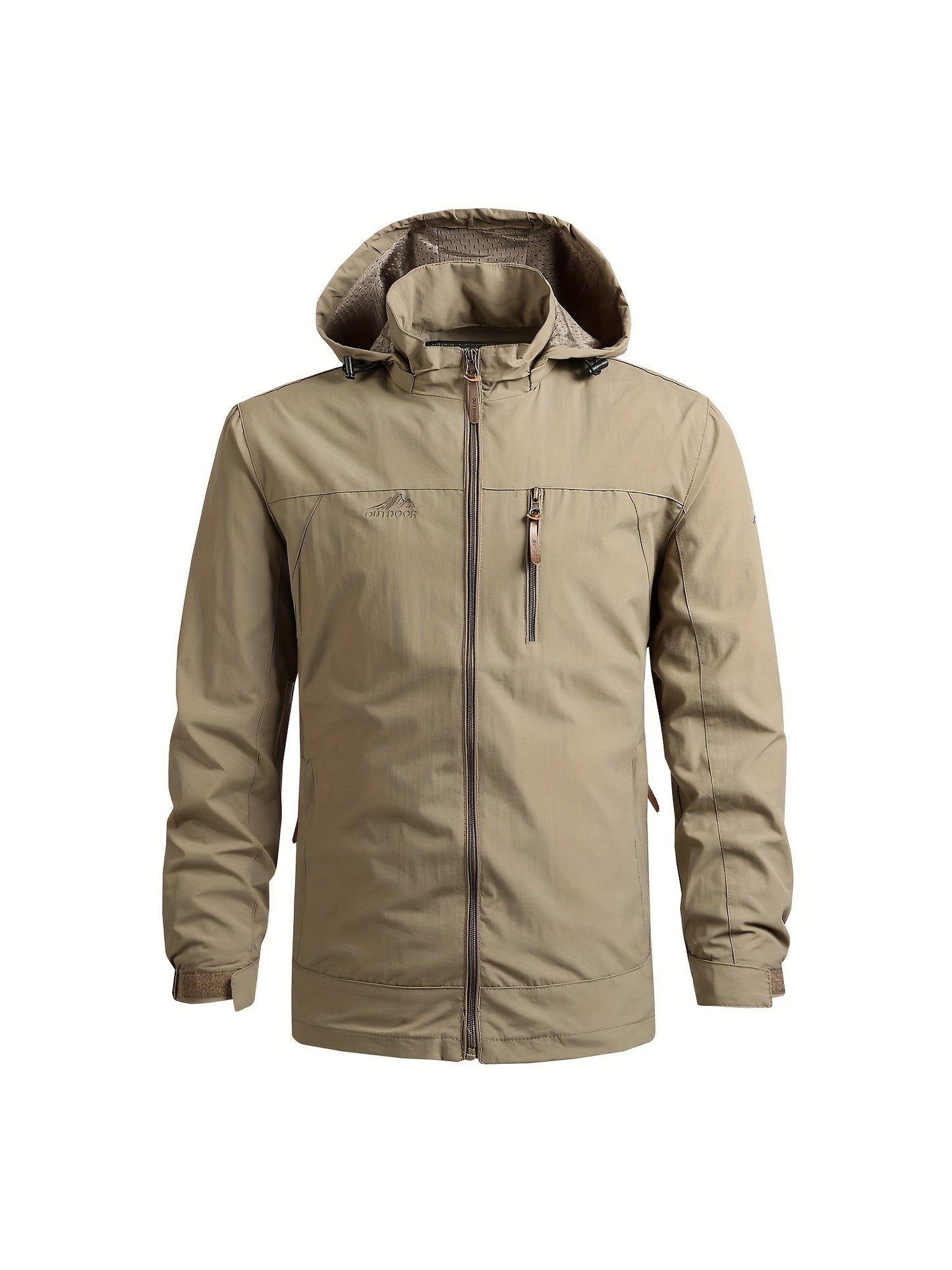 Windbreaker Jas met Afneembaar Kapuchon - Mode Vibes