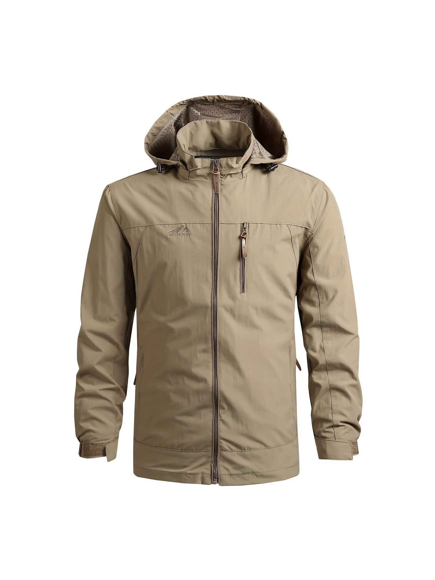 Windbreaker Jas met Afneembaar Kapuchon - Mode Vibes