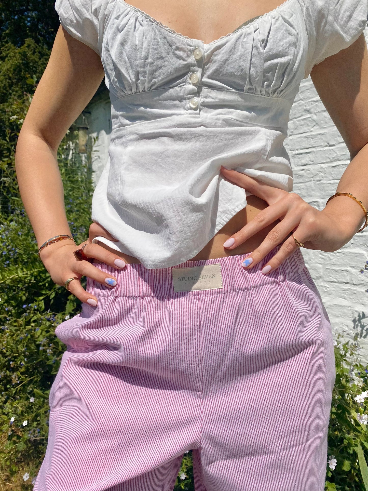 Dames Loungebroek Streepdesign Zacht en Comfortabel