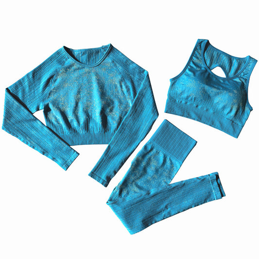 Vrouwelijke Sport Set Sportoutfit Fitness Combi - Mode Vibes
