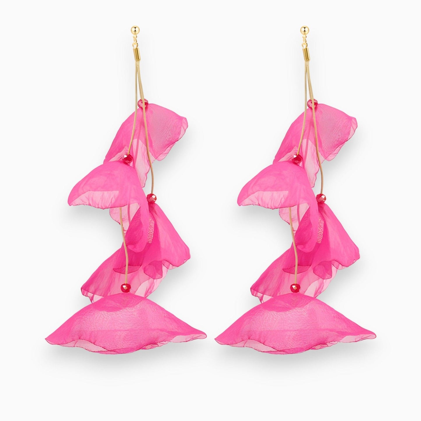 Tulp Oorbellen Bloemige Zilveren Sieraden