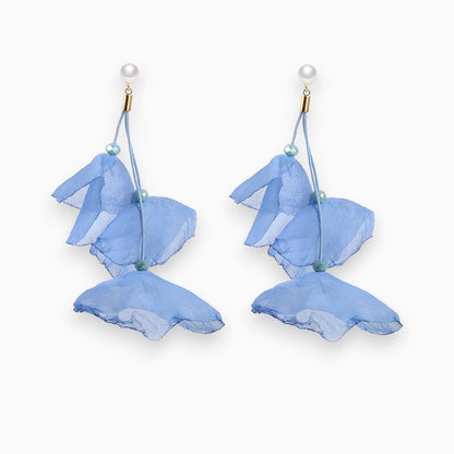 Tulp Oorbellen Bloemige Zilveren Sieraden