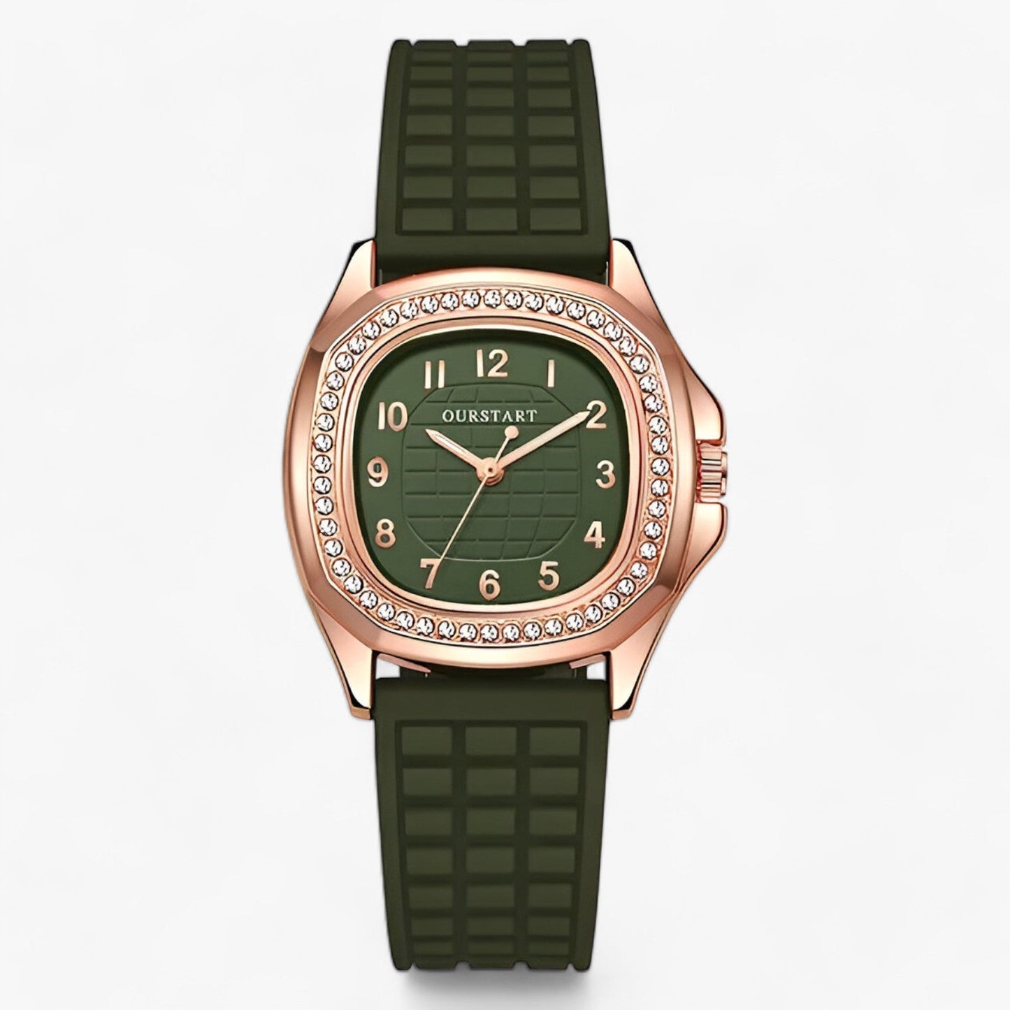 Dameshorloge met Diamanten Luxe Design Seraphina