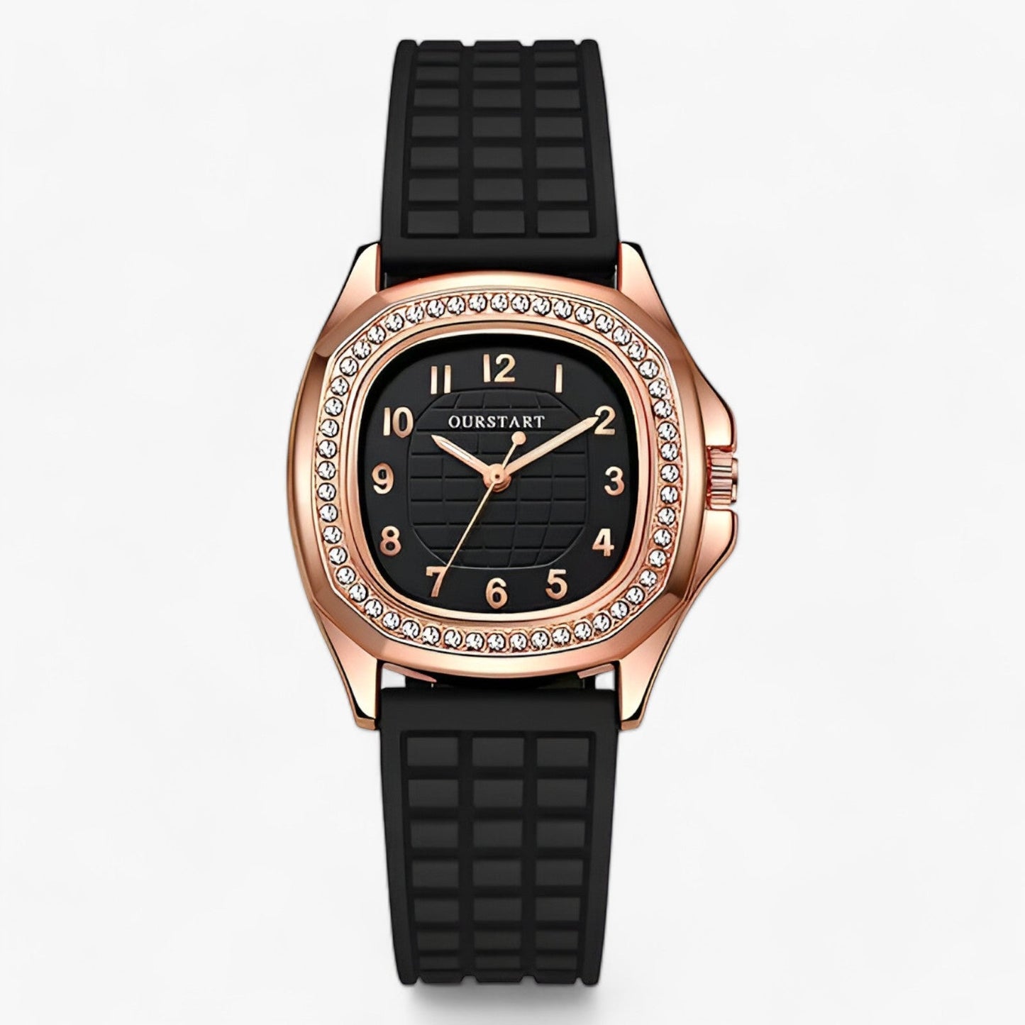 Dameshorloge met Diamanten Luxe Design Seraphina