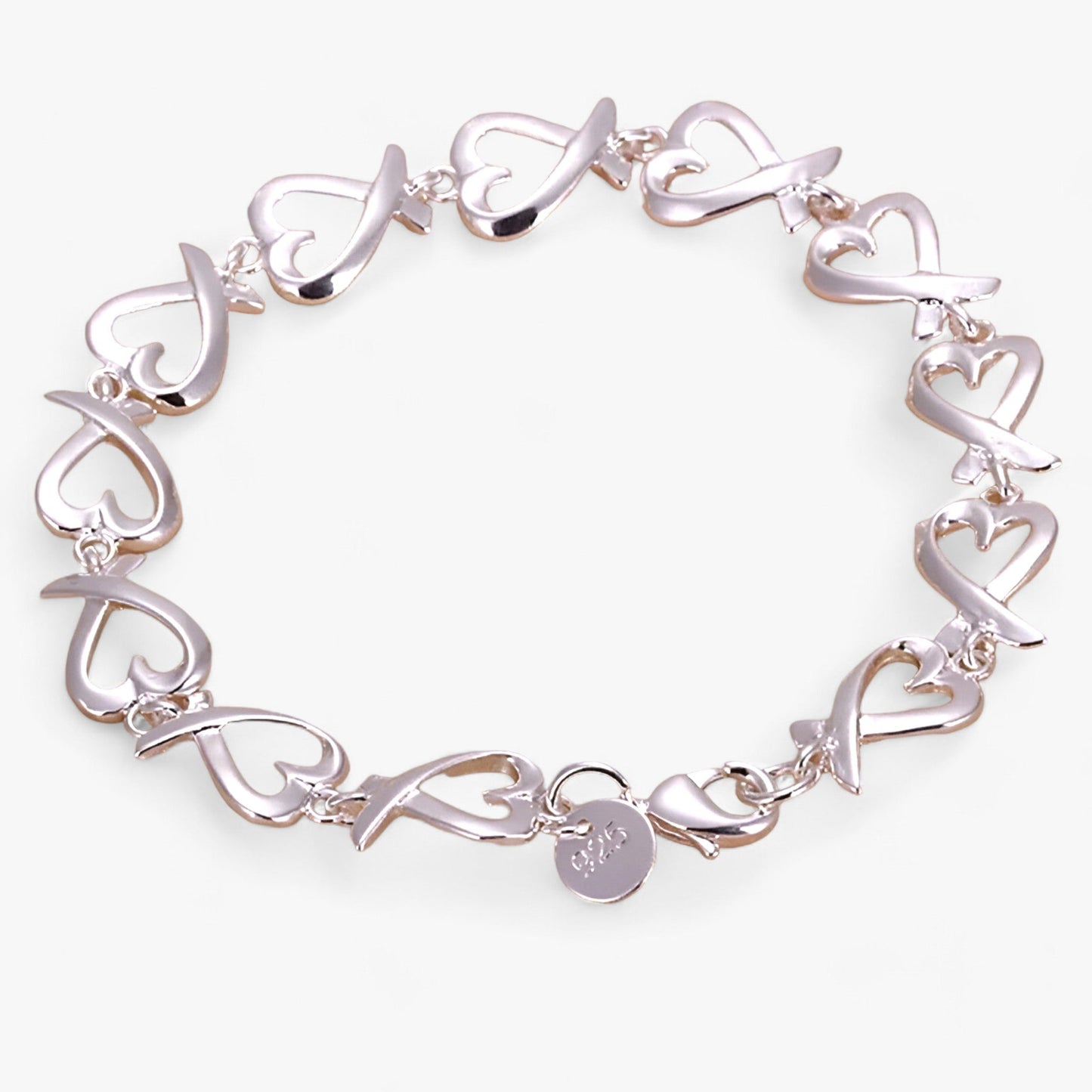 Zilveren Armband Elegante Simpele Design voor Dames - Mode Vibes