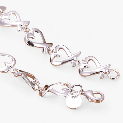 Zilveren Armband Elegante Simpele Design voor Dames
