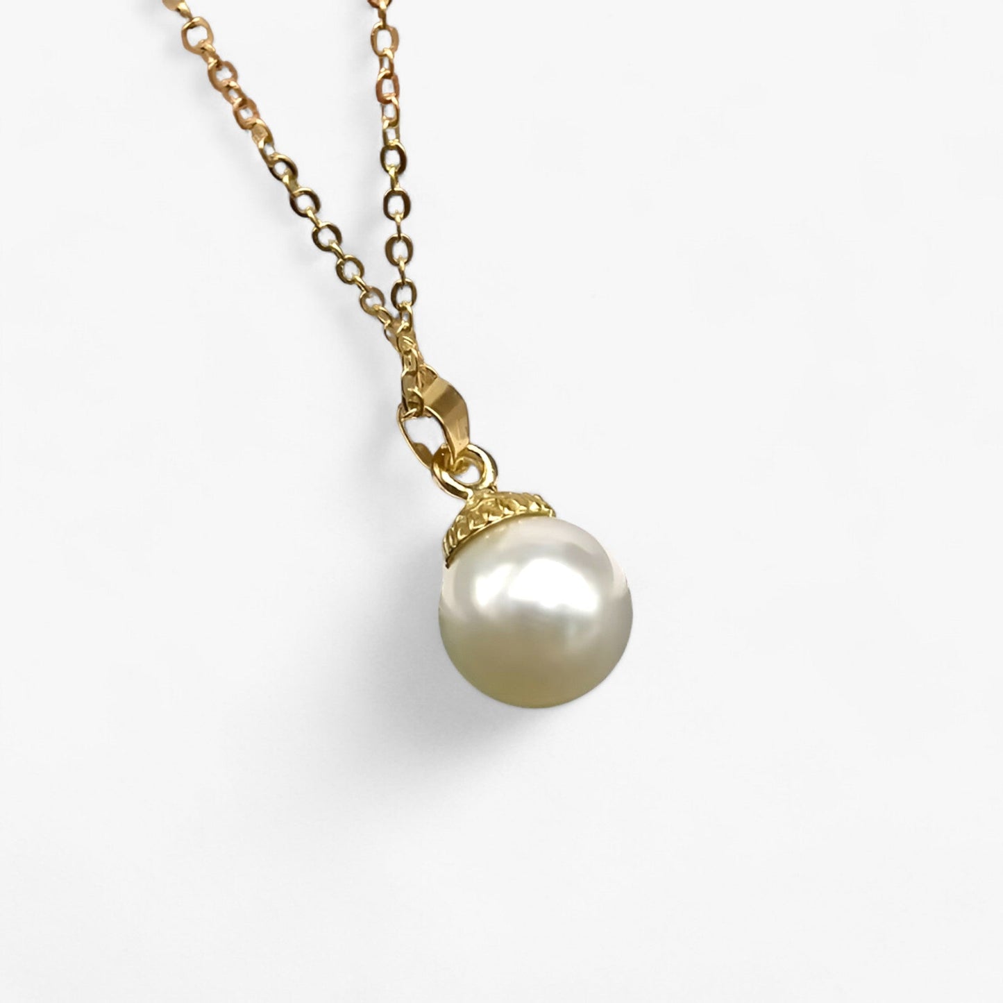 Parel Ketting met Schelpen Zilveren Halsketting
