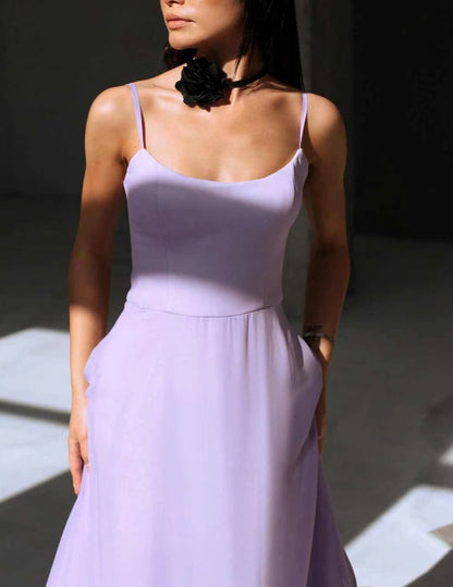 Nova Elegante Midi-Jurk voor Stralende Vrouwen