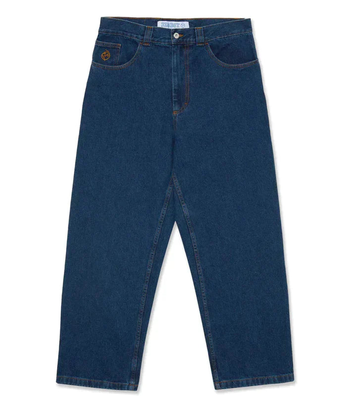 Heren Jeans Streetwear Losse Fit Zwart van Jimmy - Mode Vibes