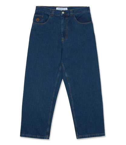 Heren Jeans Streetwear Losse Fit Zwart van Jimmy - Mode Vibes