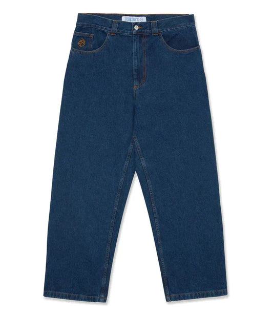 Heren Jeans Streetwear Losse Fit Zwart van Jimmy - Mode Vibes