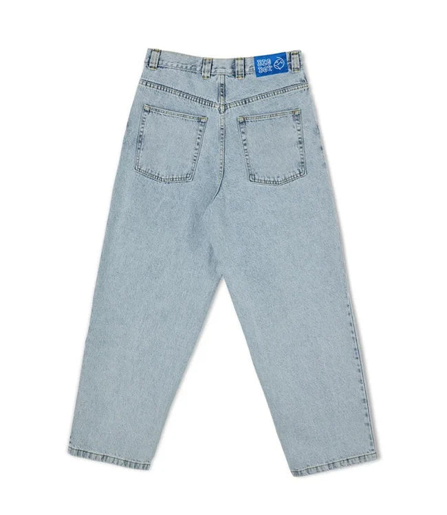 Heren Jeans Streetwear Losse Fit Zwart van Jimmy