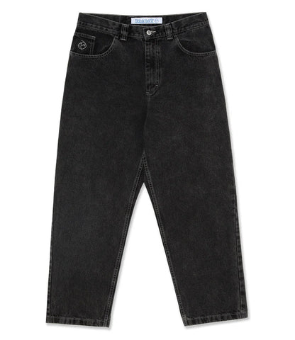 Heren Jeans Streetwear Losse Fit Zwart van Jimmy