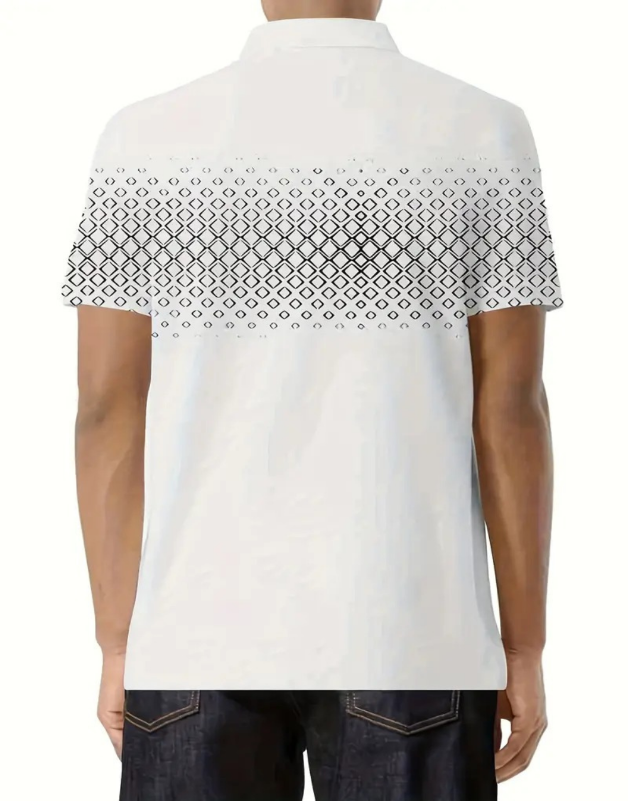 Napoleon – Heren Poloshirt Met Ruitpatroon