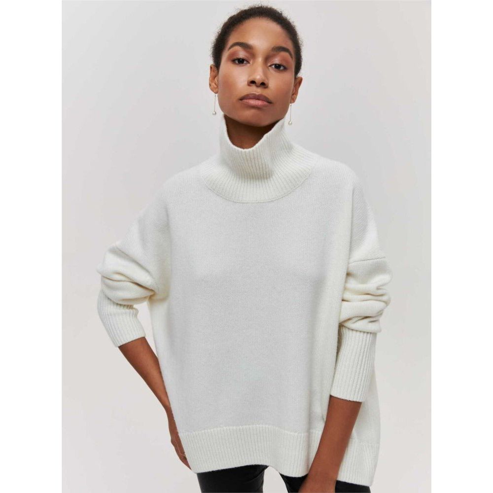 Gebreide Trui Casual Vrouwelijke Stijl - Mode Vibes