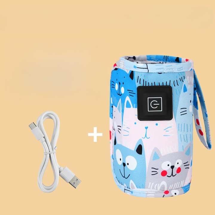 Babyflessenverwarmer Draagbaar en Slim Ontwerp