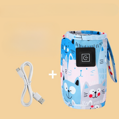 Babyflessenverwarmer Draagbaar en Slim Ontwerp