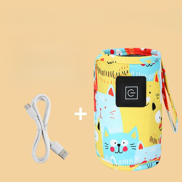 Babyflessenverwarmer Draagbaar en Slim Ontwerp