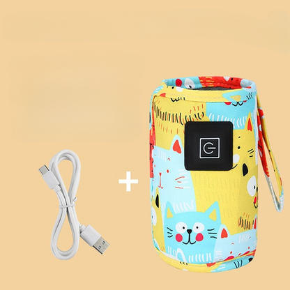 Babyflessenverwarmer Draagbaar en Slim Ontwerp
